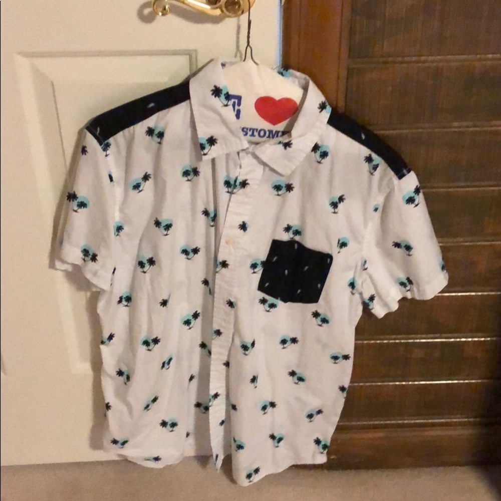 Tropical Themed Button Ups//